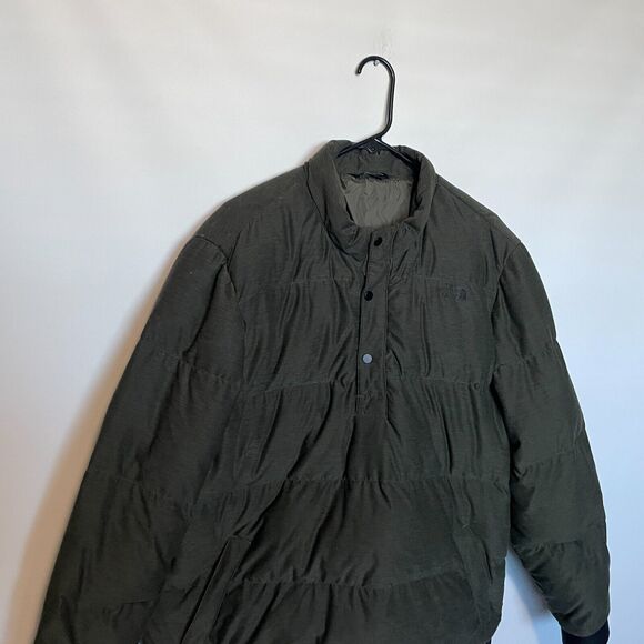 The North Face Jacket Mens XL Green Eros 550 Pullover Goose Down Puffer Outdoor - Picture 2 of 13